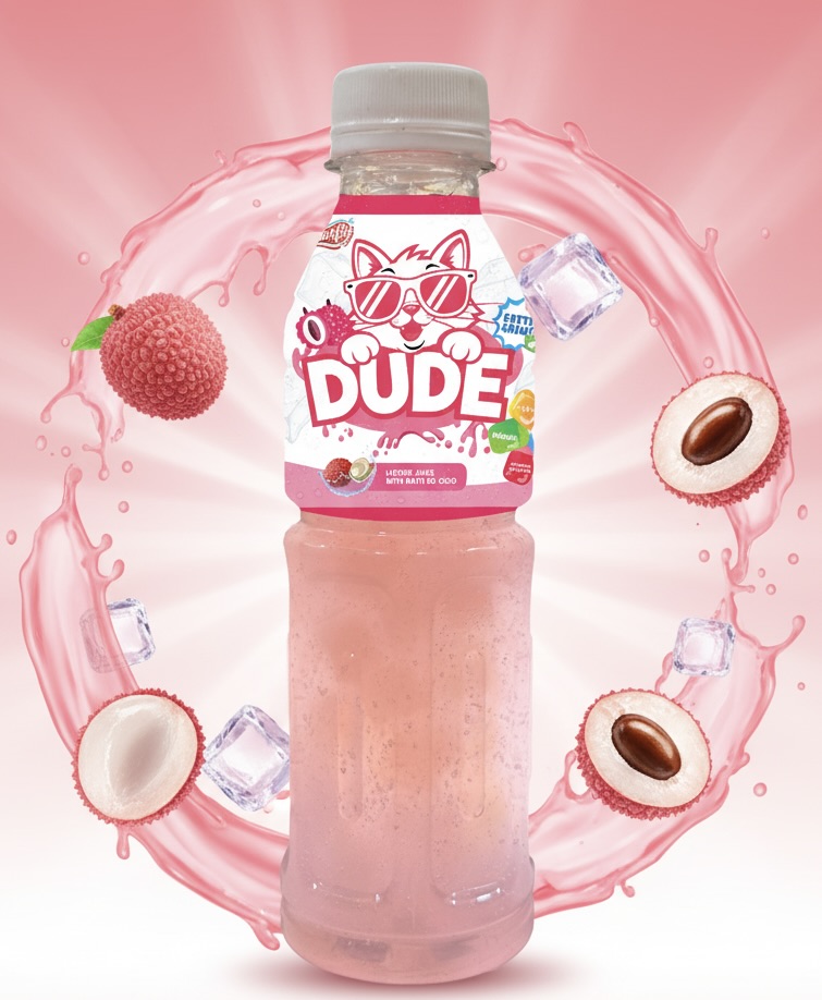Dude Lychee Juice